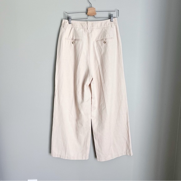 Madewell The Harlow Wide-Leg Pant in Drapey Twill Trousers Pants Work Office - Picture 4 of 6
